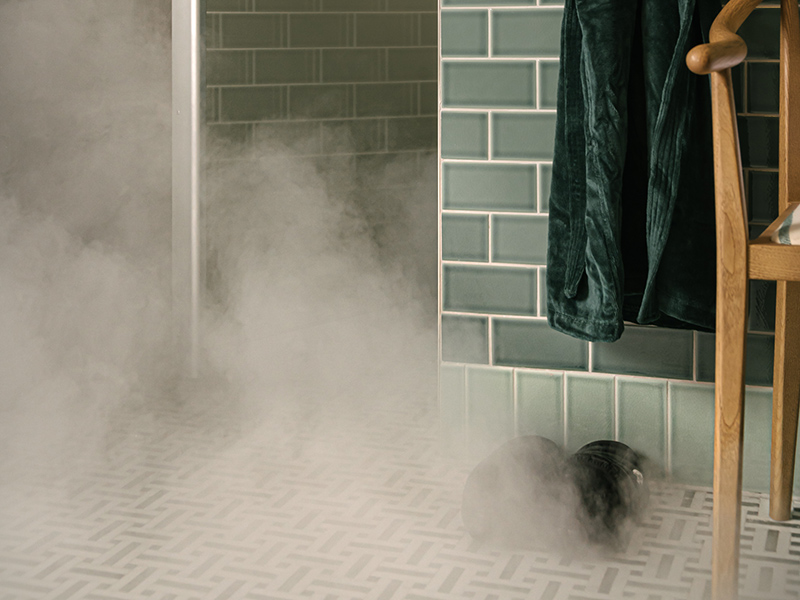 A cryotherapy chamber at Gleneagles Townhouse