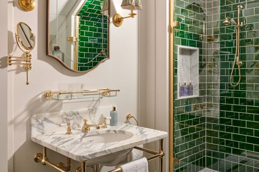 A shower room in a House Room at Gleneagles Townhouse