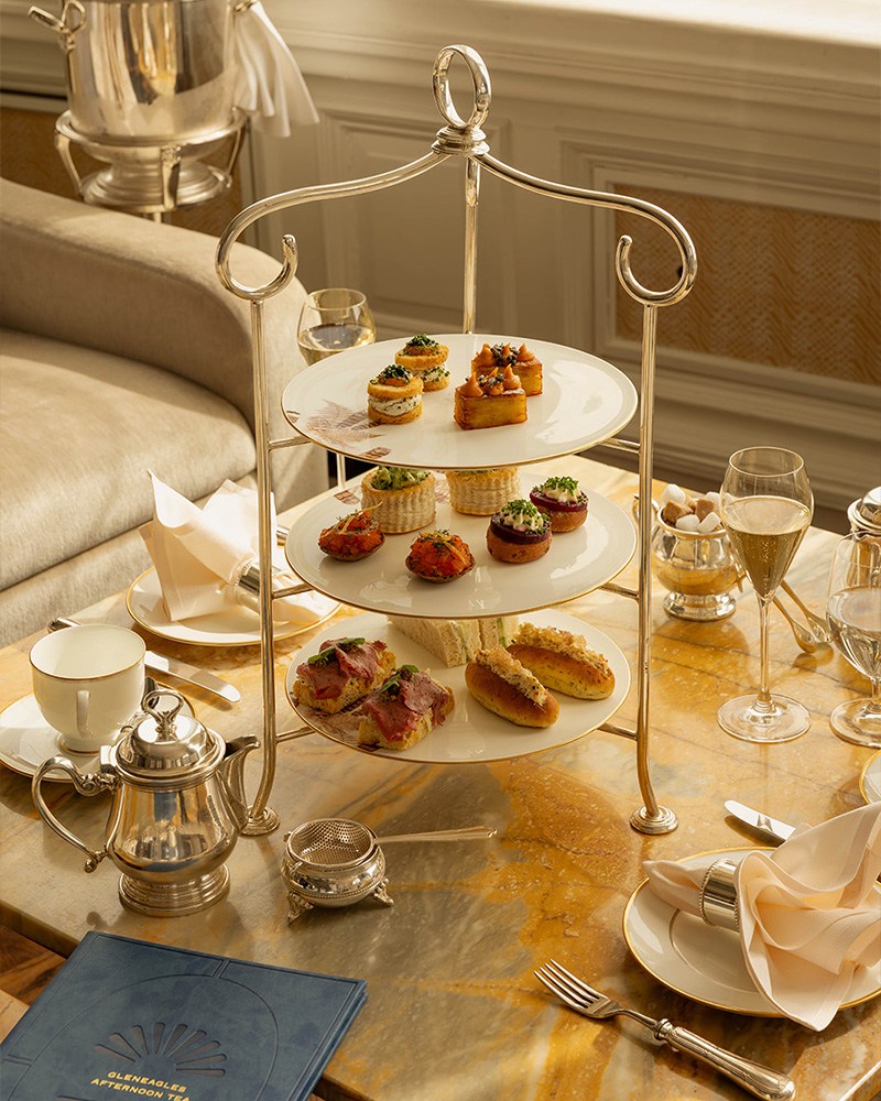 Luxury Afternoon Tea in Scotland - Glendevon at Gleneagles