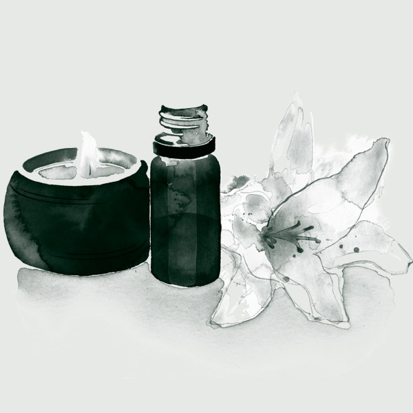 water colour of spa oils