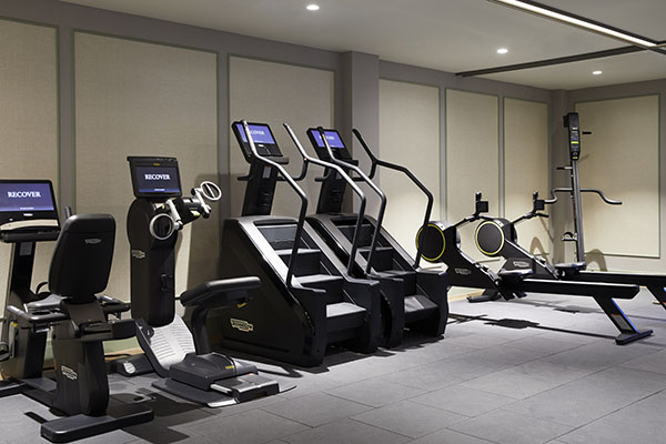 A selection of techno gym cardio equipment at gleneagles