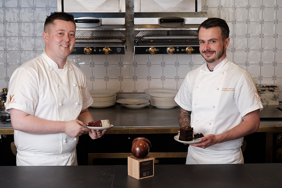 Two Gleneagles chefs and the prestigious Acorn Award