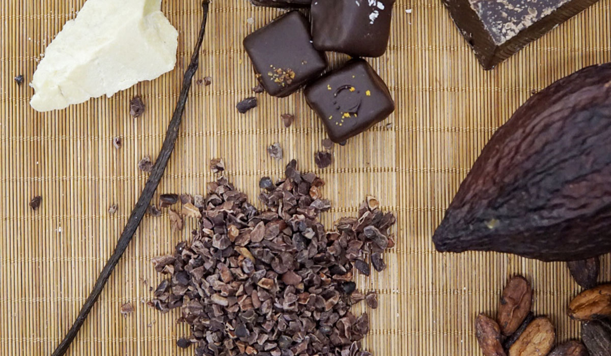 A selection of chocolate