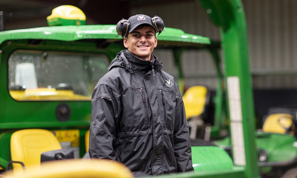 Cameron Caird Apprentice Greenkeeper