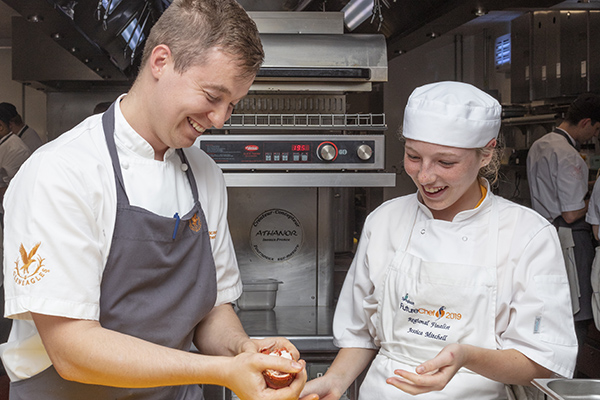 Two chefs at Gleneagles