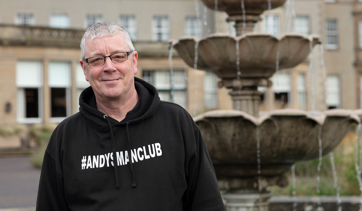 Mark from Andys man club at Gleneagles