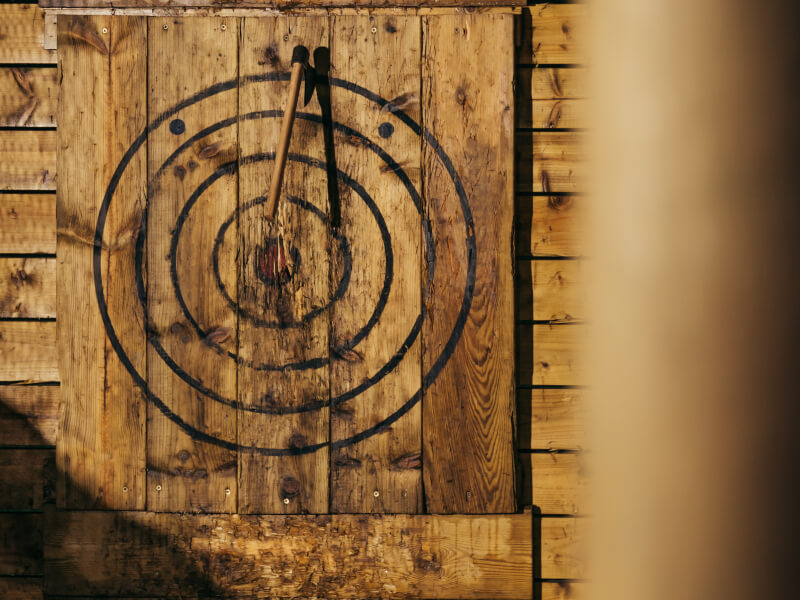 axe throwing